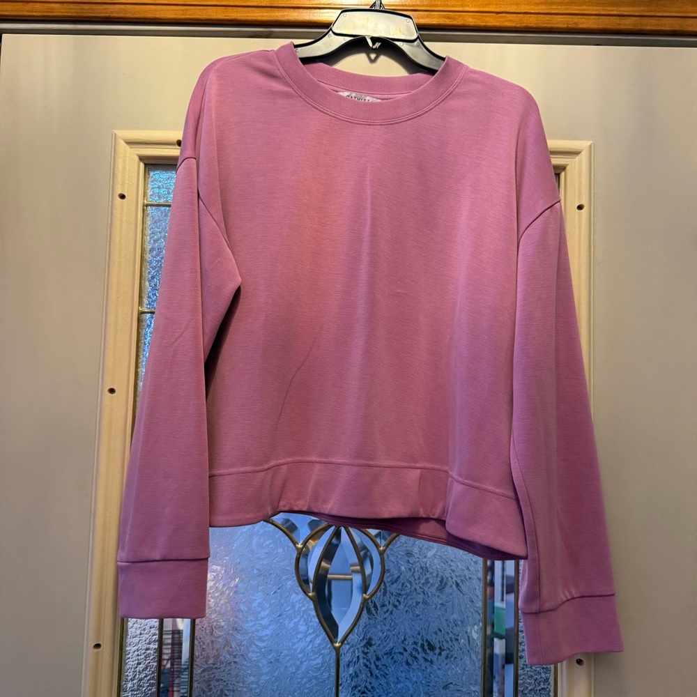 Athleta Sea Soft Crew Neck Sweatshirt